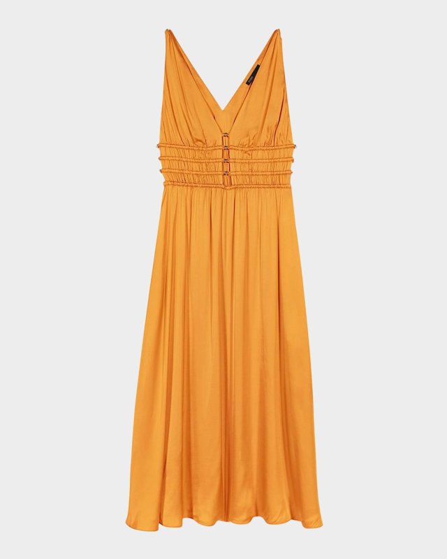 Ryalana V-Neck Midi Dress
